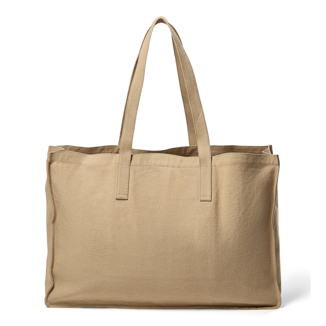 バッグ LOGO CANVAS TOTE BAG / NATURAL stillCanvas XL Logo Tote – stillnordic.com